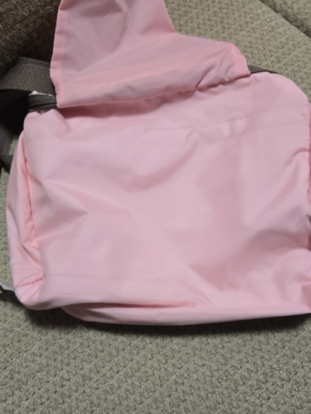 LeSportsac Taupe Floral Bag with Pink and Blue Accents - Picture 11 of 16